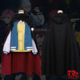 Dandadan Momo Ayase Casual Red Coat Seiko Ayase Cosplay Costume