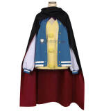 Dandadan Momo Ayase Casual Red Coat Seiko Ayase Cosplay Costume