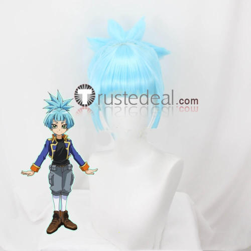 YuGiOh Sora Perse Shiunin Kurosaki Ruri Yugi Muto Prestyled Blue Cosplay Wig
