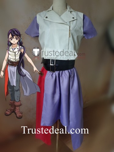 YuGiOh Kurosaki Ruri Lulu Obsidian Cosplay Costume