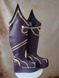 Commission League of Legends LOL Tranquility Dragon Karma Cosplay Boots Shoes
