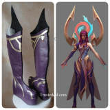 League of Legends LOL Tranquility Dragon Karma Cosplay Boots Shoes