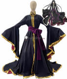 Saint Seiya The Lost Canvas Hades Alone Black Purple Cosplay Costume