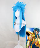 Saint Seiya Kraken Isaak Phoenix Ikki Andromeda Shun Aquarius Camus Blue Green Prestyled Cosplay Wig