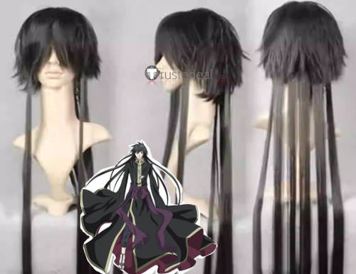 Saint Seiya: The Lost Canvas Hades Alone Blonde Black Cosplay Wig