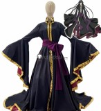 Saint Seiya The Lost Canvas Hades Alone Black Purple Cosplay Costume