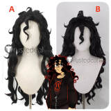 JOHN DOE Game John Doe Styled Black Curly Cosplay Wig