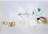 Fate Grand Order FGO Tamamo no Mae Amaterasu Golden White Face Cosplay Costume