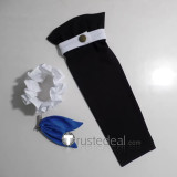 Fairy Tail Manga Lucy Heartfilia Blue White Cosplay Costume 2