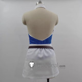 Fairy Tail Manga Lucy Heartfilia Blue White Cosplay Costume 2