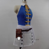 Fairy Tail Manga Lucy Heartfilia Blue White Cosplay Costume 2