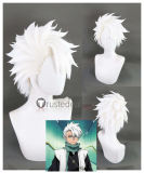 Bleach Royal Guard Great Weave Guard Senjumaru Shutara Toshirou Hitsugaya Uryu Ishida Purple Black White Styled Cosplay Wig