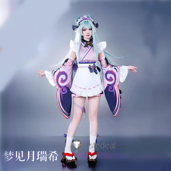 Genshin Impact Yumemizuki Mizuki Cosplay Costume