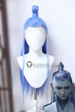 Ne Zha 2 Ao Bing Blue Black Prestyled Lace Front Cospay Wig