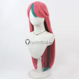 Crazy Raccoon Selly Halloween Pink Cosplay Wig Headset Props Accessory