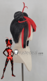 Miraculous World Paris Tales of Shadybug and Claw Noir Shadybug Evil Black Red Bodysuit Cosplay Costume