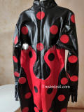 Miraculous World Paris Tales of Shadybug and Claw Noir Shadybug Evil Black Red Bodysuit Cosplay Costume