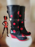 Miraculous Tales of Ladybug Season 6 Chat Noir Cat Noir Rabbit Noir Ladybug Shadybug Evil Red Black Cosplay Shoes Boots