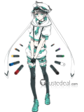 Commission Clock Over ORQUESTA Music Project Kokonoe Konoe Cosplay Costume