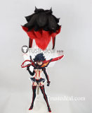 KILL la KILL Ryuko Matoi Fighting Kamui Senketsu Styled Black Blue Red Cosplay Wig