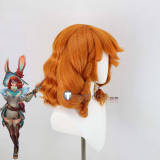 League of Legends LOL Anima Squad Miss Fortune Battle Bunny Aurora Hwei Green Styled Cosplay Wig