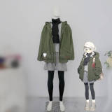 Blue Archive Omagari Hare Green Camp Version Cosplay Costume