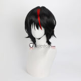 Tensei Shitara Slime Datta Ken Benimaru Flare Lord Diablo Guy Crimson Red Black Styled Cosplay Wig