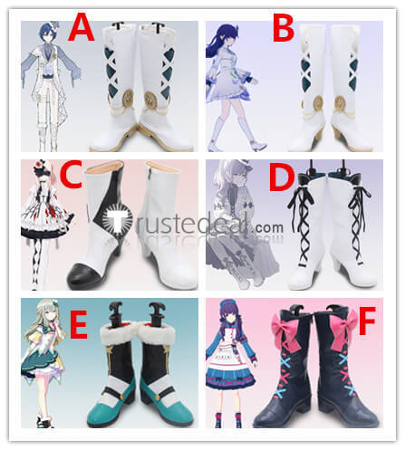 Project Sekai 25ji Nightcord 3rd Anniversary Kaito Akiyama Mizuki Asahina Mafuyu Yoisaki Kanade Cosplay Shoes Boots