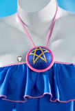 YuGiOh Dark Magician Girl Swimsuit Bikini Cosplay Costume
