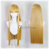 Bleach  Zaraki Kenpachi Hirako Shinji Visored Short Blonde Styled Cosplay Wig