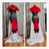 Cardcaptor Sakura Ruby Moon Nakuru Akizuki Red Black Cosplay Costume 2
