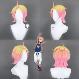 Pokemon Legends Z-A Protagonist Urbain Taunie Pink Black Styled Cosplay Wig