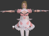 Commission No More Heroes Bad Girl Pink Cosplay Costume