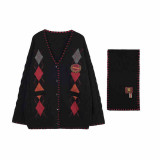 Kyouko & Harry Potter Collaborated Argyle Cardigan