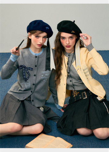 Kyouko & Harry Potter Collaborated Embroidery Knitwear Cardigan
