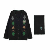 Kyouko & Harry Potter Collaborated Argyle Cardigan