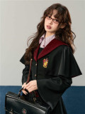 Kyouko & Harry Potter Co-signed Sailor Collar Dress with Detachable Cape