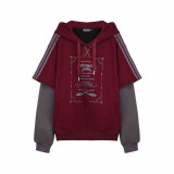 Kyouko & Harry Potter Collaborated Fake Two Pieces Hoodie