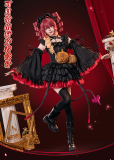 (BFM) ChuShouMao Vocaloid Kasane Teto Halloween Little Devil Cosplay Costume