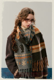 Kyouko & Harry Potter Collaborated Vintage College Scarf