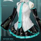 Miaowu Meow House Vocaloid Hatsune Miku Leather Cosplay Costume