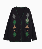 Kyouko & Harry Potter Collaborated Argyle Cardigan