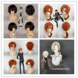 Bungou Stray Dogs Paul Verlaine Osamu Dazai Chuuya Nakahara Blonde Prestyled Cosplay Wig