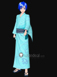 Vocaloid Project DIVA Rin Len Kagamine Kaito Yukata Style Kimono Cosplay Costume