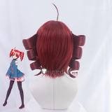 VOCALOID Kasane Teto Red Ponytails Twin Drills Cosplay Wig 2