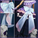 Kimi to Idol Pretty Cure Shigure Kokoro Cure Kyun-Kyun Purple Cosplay Costume