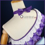 Kimi to Idol Pretty Cure Shigure Kokoro Cure Kyun-Kyun Purple Cosplay Costume