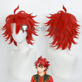 Isekai Red The Red Ranger Becomes an Adventurer in Another World Yihdra Teltina Liz Wagrel Alvarost Togo Asagaki Red Purple Cosplay Wig