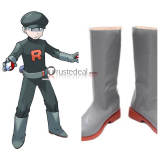 Pokemon Team Aqua Grunts Team Aqua Grunts Cosplay Shoes Boots