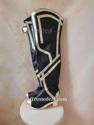 Commission League of Legends LOL Immortalized Ahri Cosplay Boots Shoes